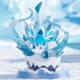 New 9 Style Pokemon Eeveelution Espeon Sylveon Glaceon Leafeon Vaporeon Umbreon Flareon Pokémon Model Anime Figure Ornaments Toy