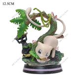 Anime Pokemon Figure Charizard Squirtle Bulbasaur Vulpix Scenes Special Effects Version Figurine Toys PVC Model Collection Dolls